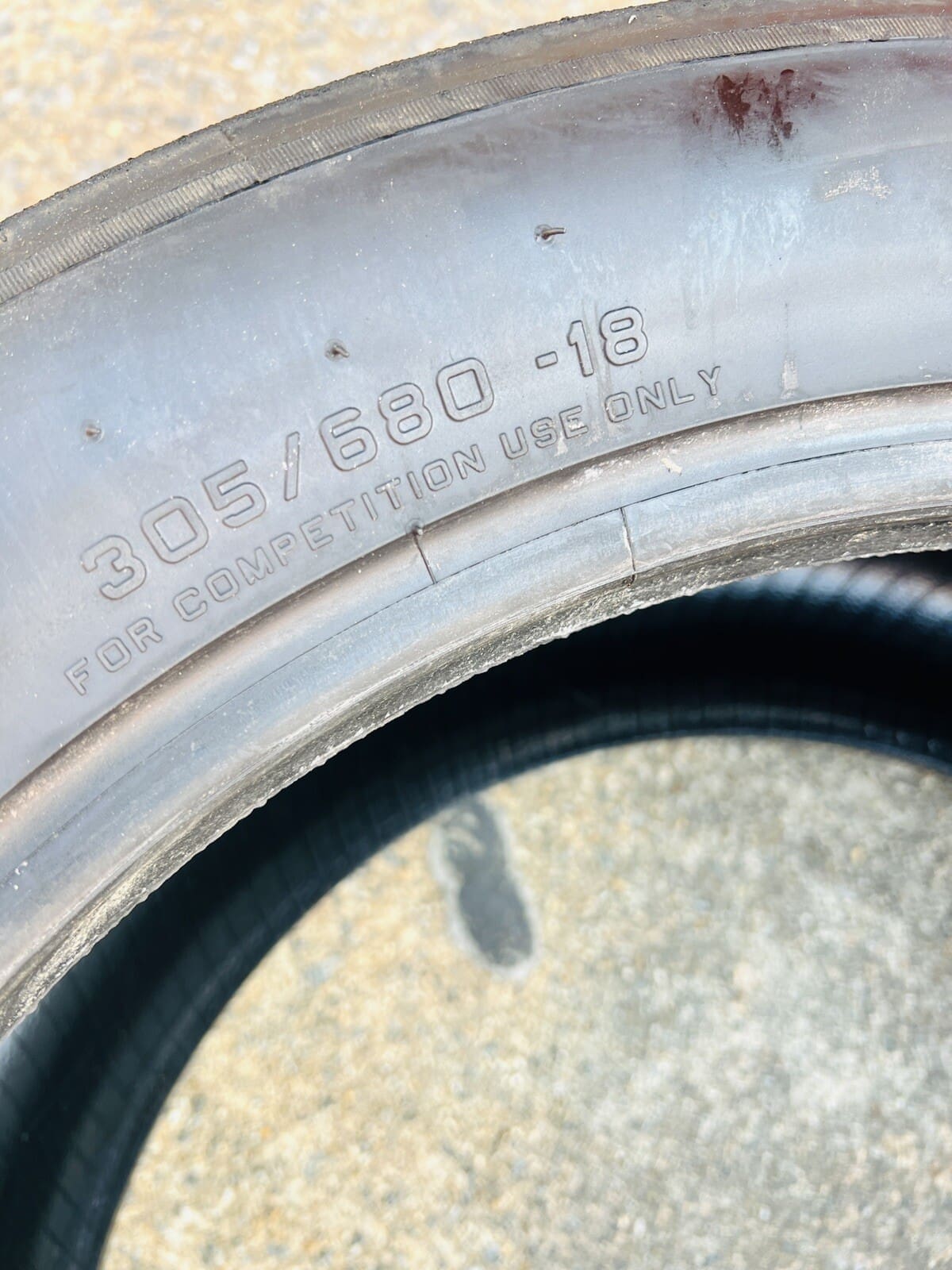 PIRELLI RACING TIRE REAR PORSCHE GT4 305/680-18 TIRE NICE TIRE ONLY 1 - Image 9
