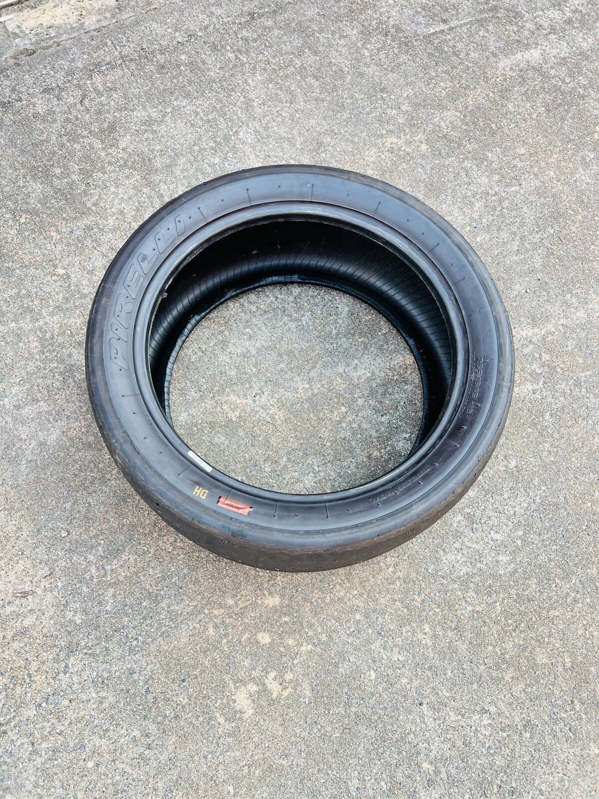 PIRELLI RACING TIRE FRONT PORSCHE GT4 265/645-18 TIRE NICE TIRE ONLY 1