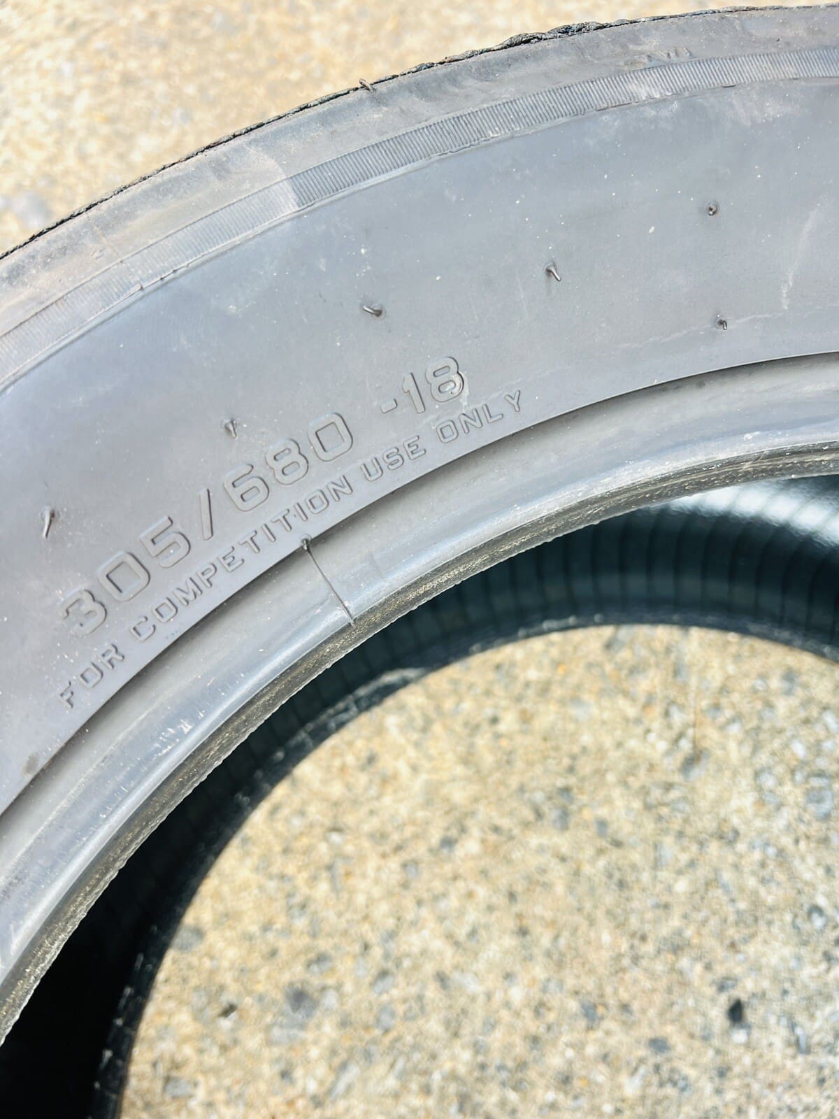 PIRELLI RACING TIRE REAR PORSCHE GT4 305/680-18 TIRE NICE TIRE ONLY 1 - Image 5
