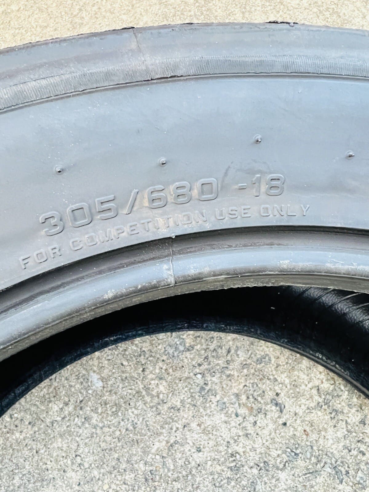 PIRELLI RACING TIRE REAR PORSCHE GT4 305/680-18 TIRE NICE TIRE ONLY 1 - Image 10
