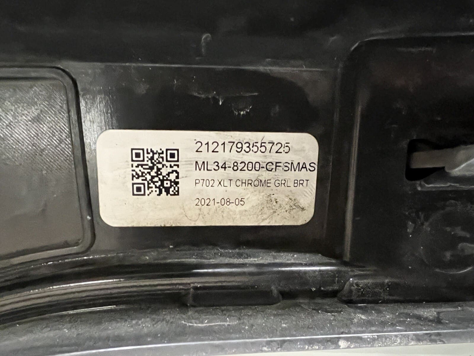 2021 2022 2023 FORD F150 CHROME FRONT OEM GRILLE GENUINE ML348200CFSMAS damaged - Image 16