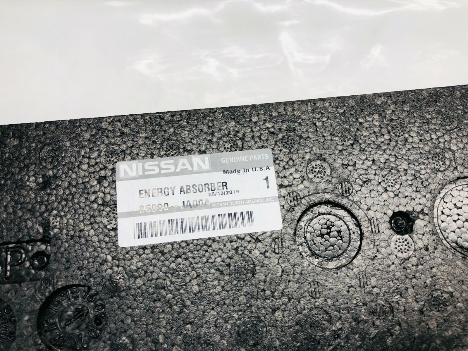 2007 2008 2009 2010 2011 2012 NISSAN ALTIMA REAR OEM BUMPER ABSORBER 85090JA00A - Image 7