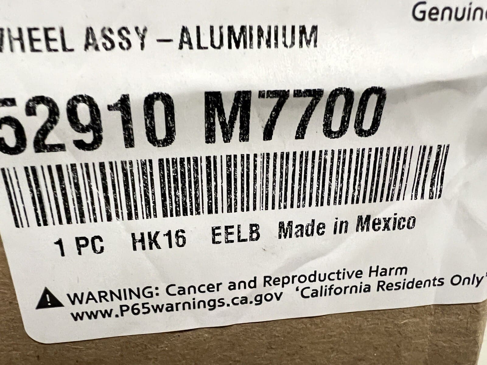 52910M7700 2022 2023 KIA FORTE 16 INCH WHEEL RIM. 16x5.5 H2. - Image 8