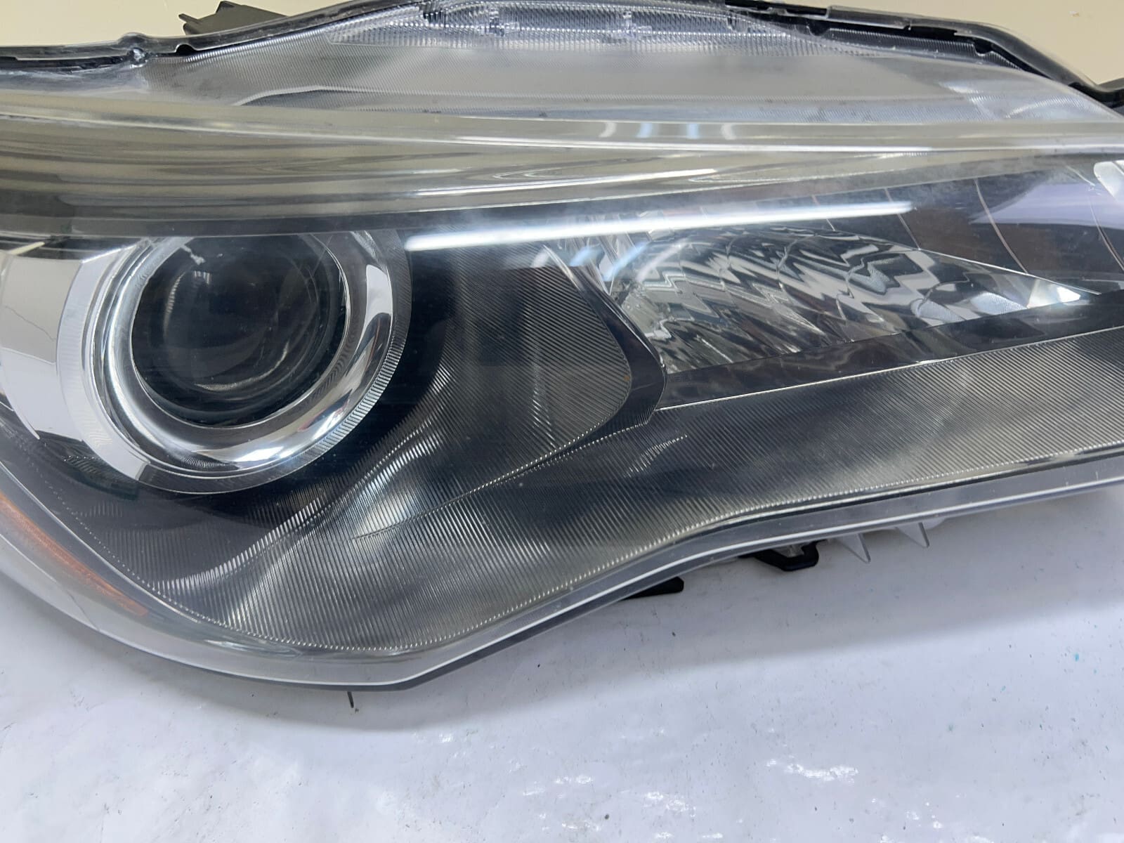 ALL TABS 2015 2016 2017 TOYOTA CAMRY DARK BEZEL FRONT RIGHT OEM HEADLIGHT - Image 6