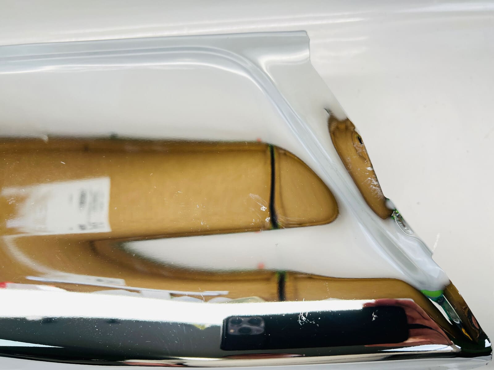 2015 2016 2017 2018 2019 2020 FORD F150 REAR LEFT OEM BUMPER END GENUINE CHROME - Image 4