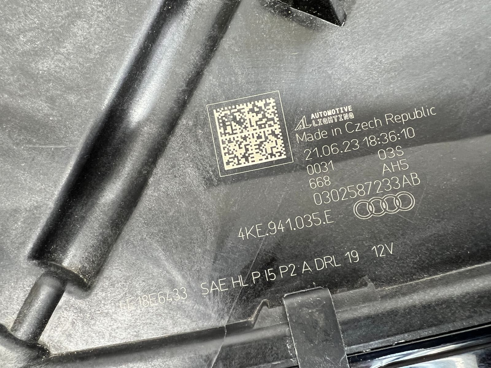 2019 2020 2021 2022 2023 audi e-tron matrix led left oem headlight 4ke941035e - Image 10